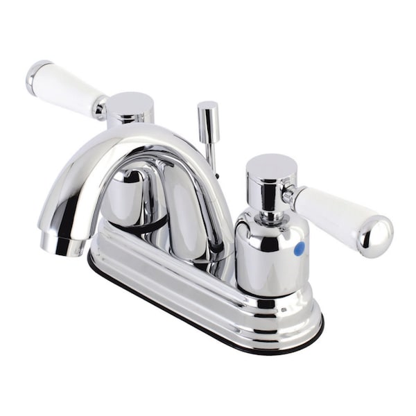 KB8611DPL 4" Centerset Bathroom Faucet, Polished Chrome
